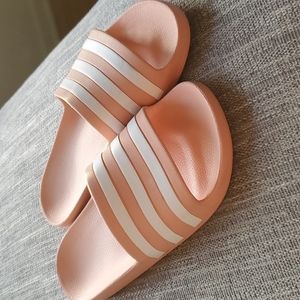 Adidas Pink Slides
